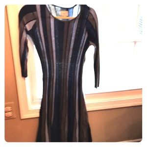 ECI New York midi sweater dress